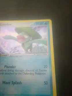 Pokemon TCG Lombre Card 37/100 Reverse Holo Nm-/Lp+ Condition See Pictures - Image 4