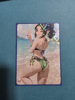 Beautiful Waifu Card -2 Mantis-Goddess ACG Custom DIY Fan Art Card - Image 1