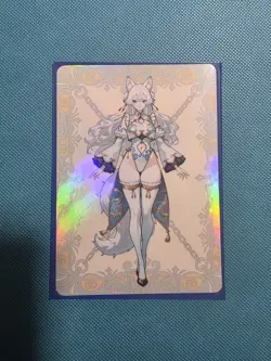 Beautiful Waifu Card -Fenrys-Goddess ACG Custom DIY Fan Art Card - Image 1