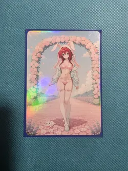 Beautiful Waifu Card -Rias-Goddess ACG Custom DIY Fan Art Card - Image 1