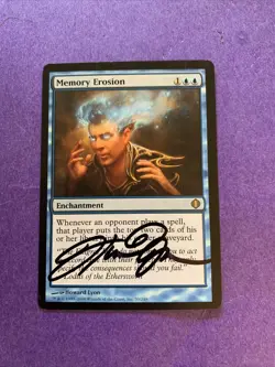 MTG Magic Memory Erosion Signed Artist Proof Shards Of Alara Howard Lyon - Image 1