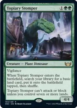 Topiary Stomper R Streets of New Capenna 160 NM - Image 1