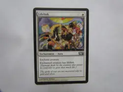 Lifelink Enchantment Aura x4 4x M10 MTG White COM Magic Enchant Creature - Image 2