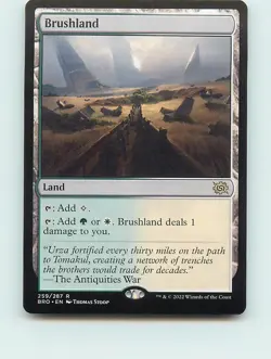 Brushland - R259 - MTG - The Brothers' War (BRO) - Image 1