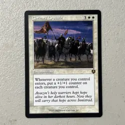 Cathars’ Crusades - Retro Frame MTG Innistrad Remastered Magic The Gathering Nm - Image 3