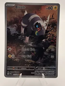 Sv: White Flare Pokemon TCG Blitzle 114/086 ILLUSTRATION RARE - Image 1