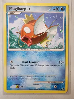 Pokemon Magikarp Platinum 110/147 Common Regular Basic 30HP English TCG Card - Image 1