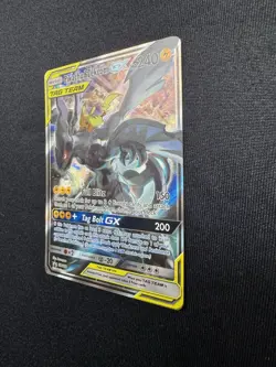 Pokemon Pikachu & Zekrom GX TCG Sun & Moon SM168 Holo Promo - Image 2