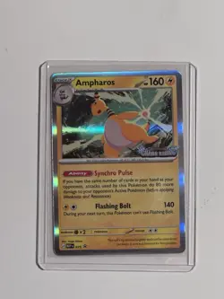 Ampharos MEP 075 - Prerelease Stamped Promo - Pokemon TCG: Chaos Rising NM - Image 1