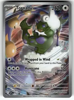 Tornadus 210 Holo Promo Scarlet & Violet Promo Pokemon Near Mint - Image 1
