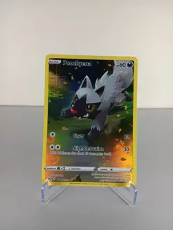 Pokemon TCG Poochyena Crown Zenith: Galarian Gallery Gg33/Gg70 Holo Holo Rare NM - Image 1