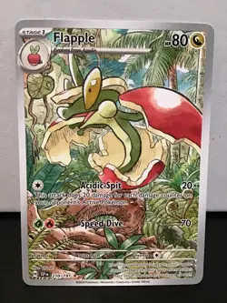 Flapple 210/191 Pokemon Surging Sparks Illustration Rare - Image 1