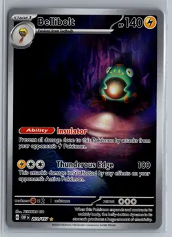 BELLIBOLT 201 OBSIDIAN FLAMES POKEMON NM - Image 1