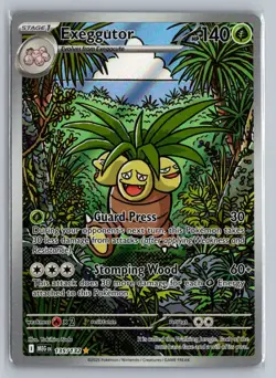EXEGGUTOR 135 MEGA EVOLUTION POKEMON NM - Image 1