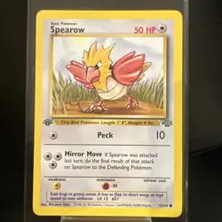 Spearow Jungle 1st Edition #62/64 NM/LP Pokemon TCG - Image 1