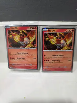 Pokemon TCG Ho-Oh EB Games Stamped Promo 010/086 SEALED 2 Copies Chaos Rising - Image 2