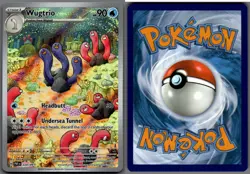 2024 Pokemon, Paldean Fates, #224/091 Wugtrio, Holo Illustration Rare - Image 1