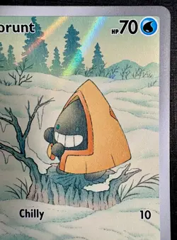 2026 Pokemon - Snorunt 188/182 - ILLUSTRATION RARE HOLO - Paradox Rift - English - Image 2