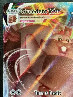 Greedent VMAX - ULTRA RARE - SWSH08: Fusion Strike 218/264 - 2021 Pokemon - Image 5