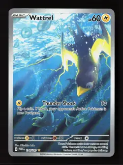 Wattrel 178/167 Illustration Rare Twilight Masquerade Pokemon Near Mint - Image 1