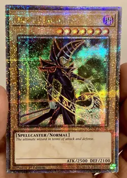 Yugioh Dark Magician (6th Art) RA04-EN106 Quarter Century Secret Rare NM w/Track - Image 2