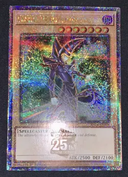 Yugioh Dark Magician (6th Art) RA04-EN106 Quarter Century Secret Rare NM w/Track - Image 3