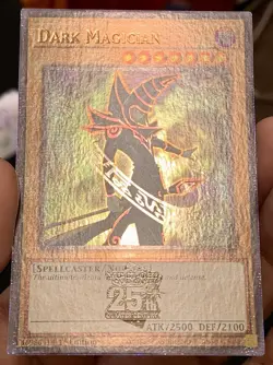 Yugioh Dark Magician (6th Art) RA04-EN106 Quarter Century Secret Rare NM w/Track - Image 5