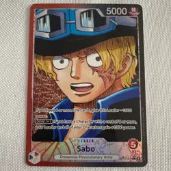 Sabo OP13-004 Leader Alt Art - One Piece Card Game - Image 1
