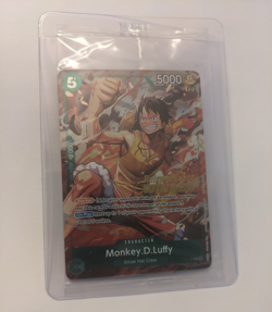 Bandai One Piece Card Game Monkey D. Luffy P-051 Promo Holo Character 5000 - Image 1
