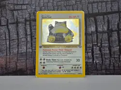 Pokemon Snorlax 1st Edition Holo Jungle 11/64 Wizards 1999 Card - Image 1