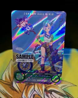 Super Dragon Ball Heroes card Bulma UGM4-GCP1 Japanese Bandai Sample - Image 1