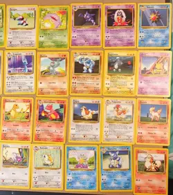 Large Lot 1999 Pokemon Cards Base Set - WOTC Unlimited Vintage - Image 3