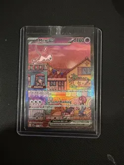Mew EX 053 Scarlet & Violet Promo Holo Pokemon TCG Card NM/M Condition - Image 1