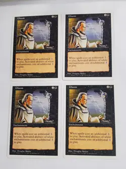 MTG Playset 4x Gloom (5th Edition/Black/U) - BGM - Image 1