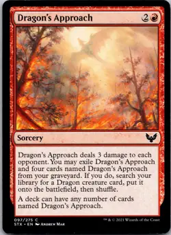 Dragon's Approach 097/275 Common The List Reprints Magic: The Gathering NM - Image 1