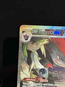 N's Zoroark ex - 185/159 - Pokemon Journey Together Special Illustration Rare NM - Image 5