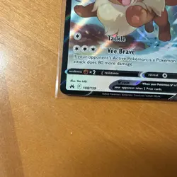Pokemon Eevee V Ultra Rare Full Art Holo Crown Zenith 108/159 - Image 2
