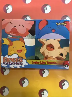 Pokemon TCG Looks Like Trouble... Pokemon Topps Pikachu's Vacation 44 - Image 1