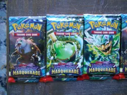 Pokemon TCG Scarlet & Violet Twilight Masquerade Booster Pack Lot (5) English - Image 2