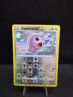 Pokemon TCG Castform Reverse Holo- Brilliant Stars, Near Mint - Image 1