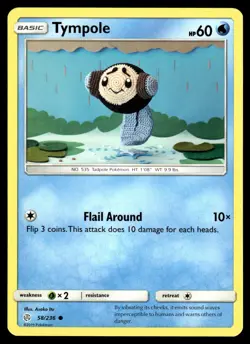 Tympole 58/236 Common Cosmic Eclipse Pokemon Asako Ito NM - Image 1