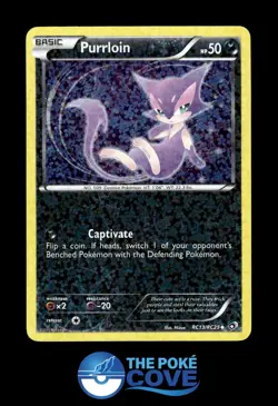 Purrloin RC13/RC25 | Legendary Treasures: Radiant Collection | Pokemon Holo | LP - Image 1