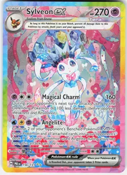 Pokemon Sylveon ex 156/131 Holo Prismatic Evolutions Pokemon NM - Image 1