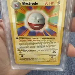 1999 Pokemon 1st Edition Shadowless Electrode 21/102 PSA Mint 9 - Image 4