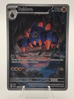 Sv: White Flare Pokemon TCG Boldore 128/086 ILLUSTRATION RARE - Image 1