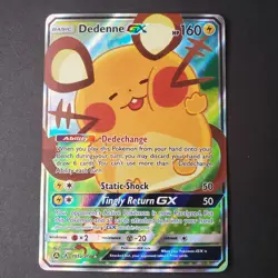 Dedenne GX 195a/214 Holo Promo Alternate Art Promos Pokemon Holo NM - Image 1