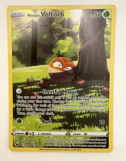 Hisuian Voltorb GG01/GG70 - Crown Zenith - Galarian Gallery Holo Pokemon Card NM - Image 1