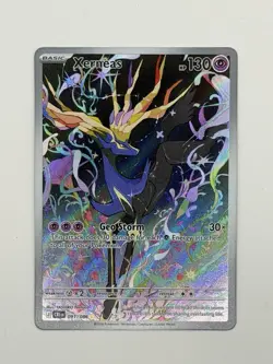 Pokemon TCG Xerneas 91/86 Illustration Rare Card Chaos Rising - Image 1