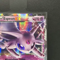 Pokemon Espeon EX Holo Ultra Rare TCG Card 52/122 XY Breakpoint HP/DMG - Image 3