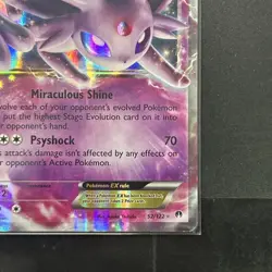 Pokemon Espeon EX Holo Ultra Rare TCG Card 52/122 XY Breakpoint HP/DMG - Image 4